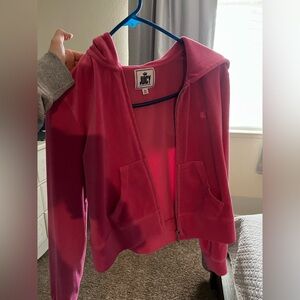 Juicy Couture Vibrant Pink Hoodie
